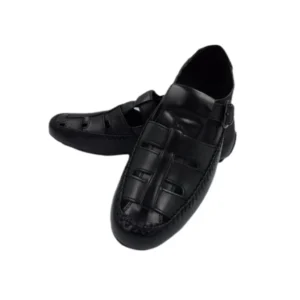 P Crouch Sandal Black